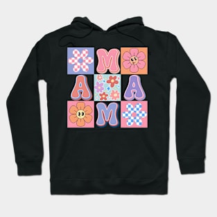 Floral Mama, Retro Mama, Mother's Day, Best Mama, Mommy Hoodie